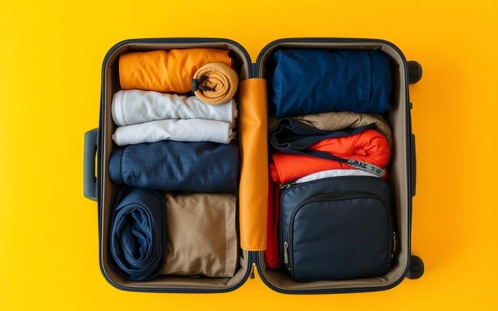 Clever packing techniques for carry-on luggage