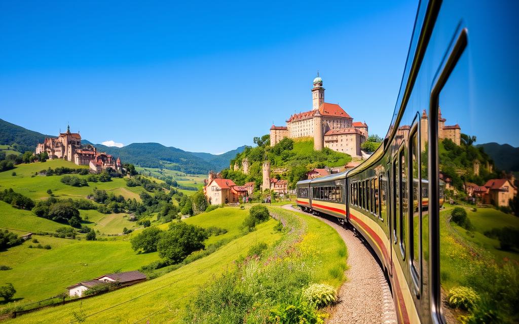 European train journey