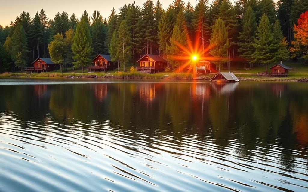 Lakeside Cabins in Minnesota