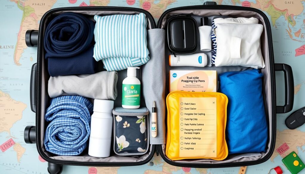 Packing strategies for budget travel