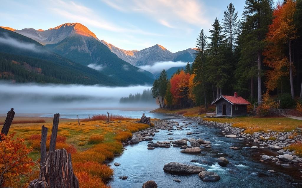 The Tranquility of The White Mountains