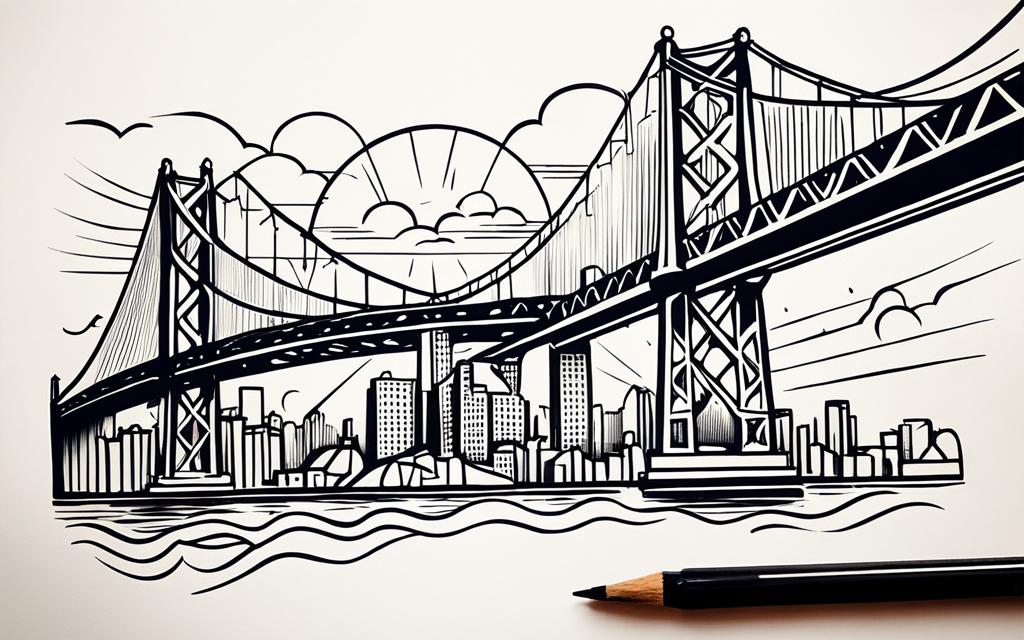 bay bridge tattoo