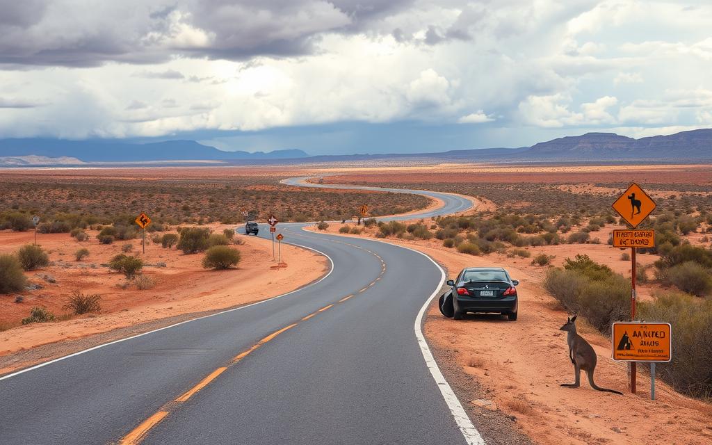 dangers of Australian road trips