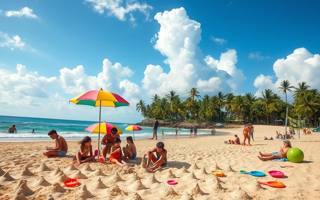 family-friendly beaches in Brazil