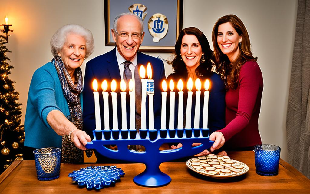 menorah lighting