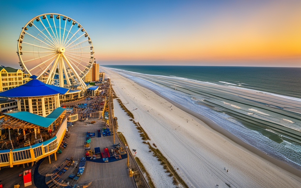 myrtle beach skywheel deck