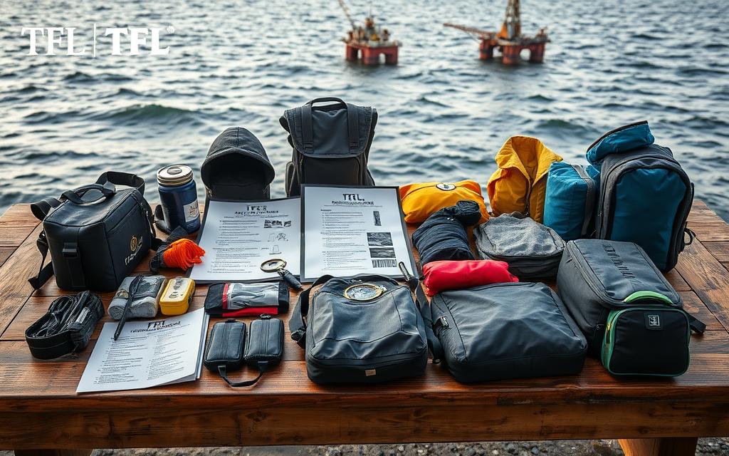 offshore personal crew packing checklist