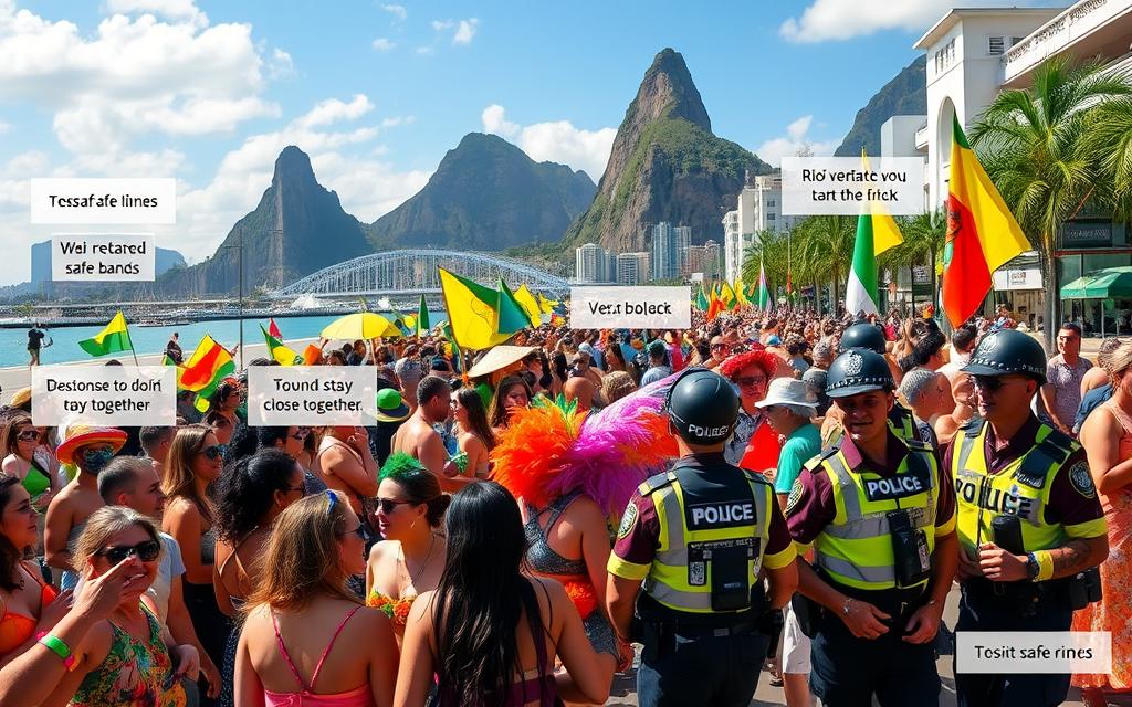 safety precautions for Carnival in Rio