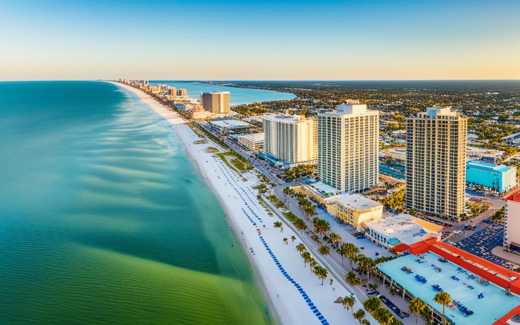 st pete beach coastline