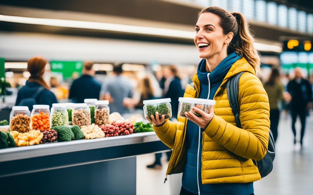 vegan travel snacks for women on the go