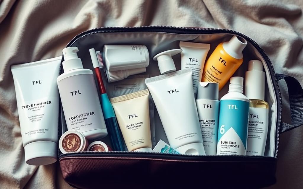 Travel packing checklist toiletries