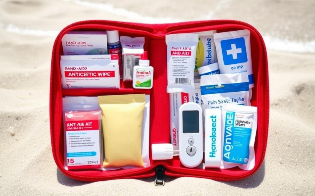 family vacation essentials first aid kit