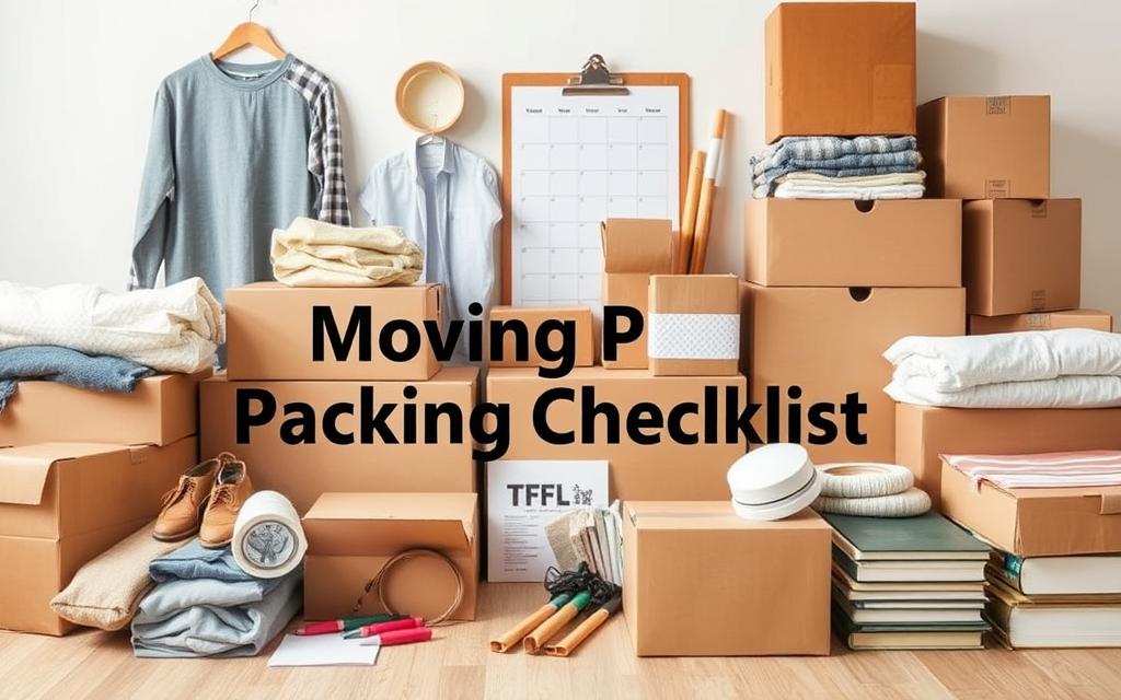 how to pack for a move checklist