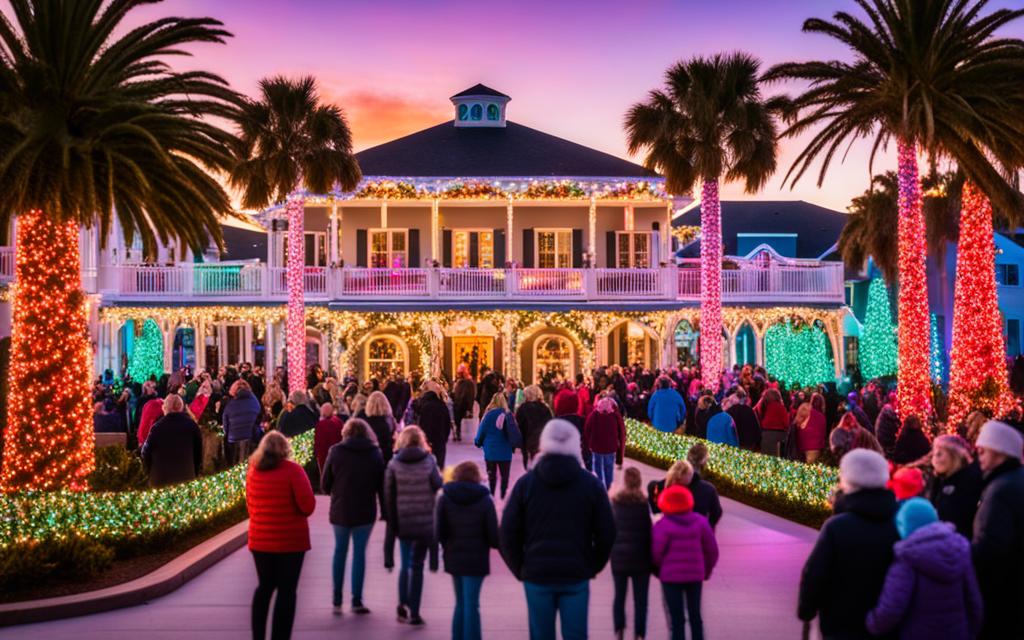 places to go for christmas in florida