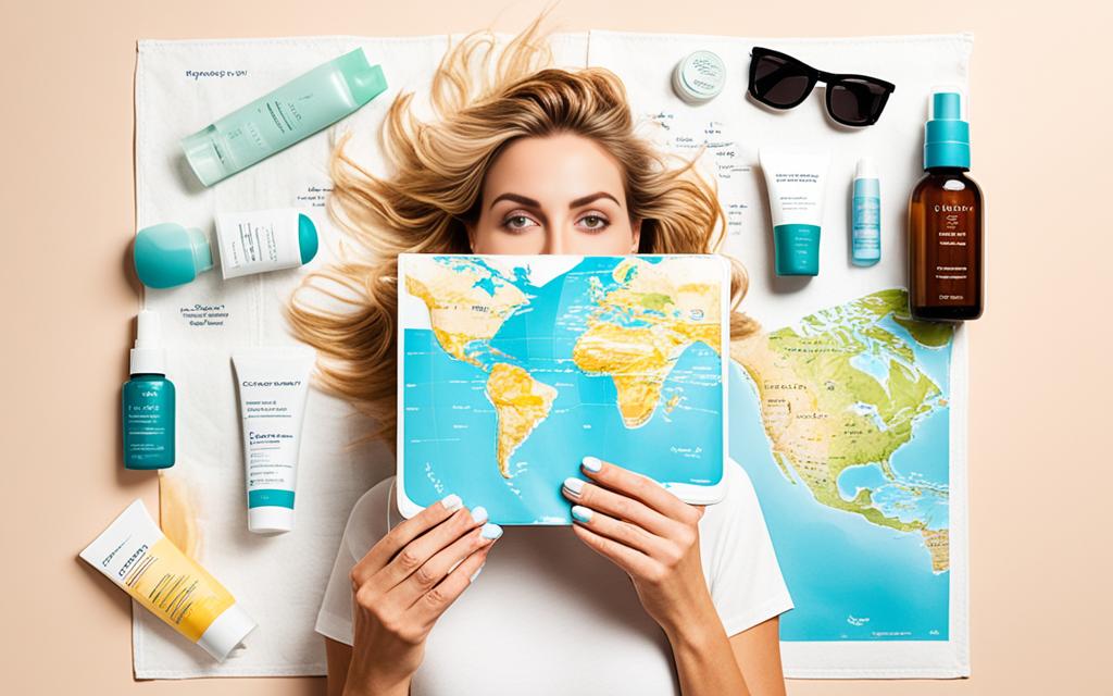 skincare essentials for female travelers