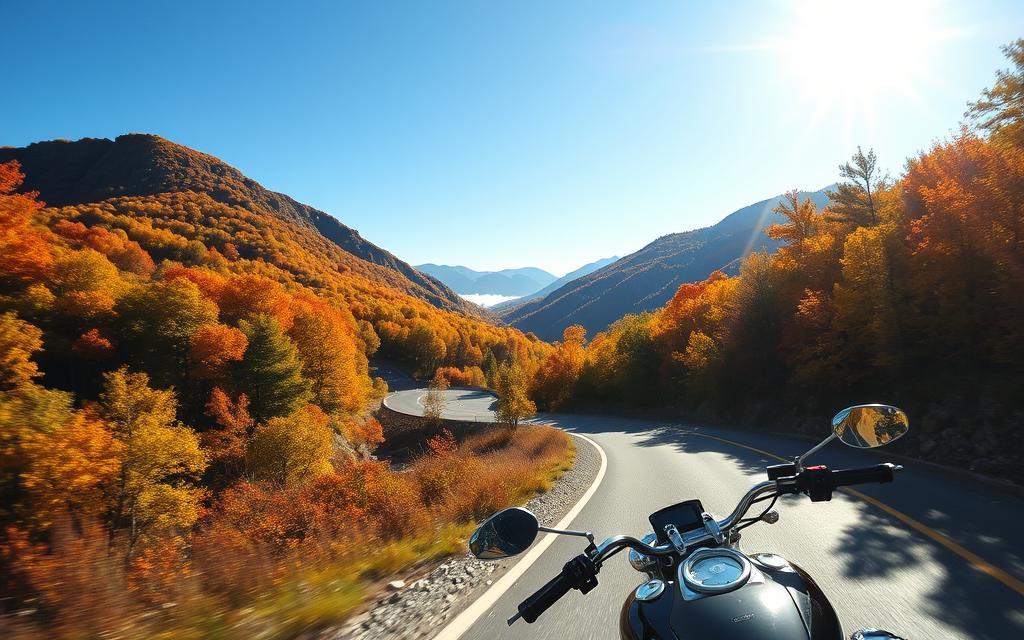 best seasons for motorcycle touring